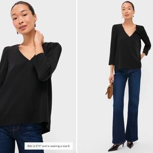 NWOT Tuckernuck Black Tetley Top, Size M